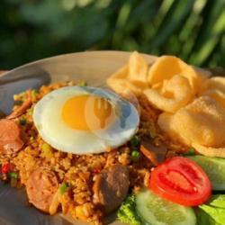 Nasi Goreng Sosis   Telor Super Pedes