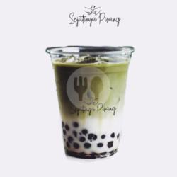 Greentea Boba Milk