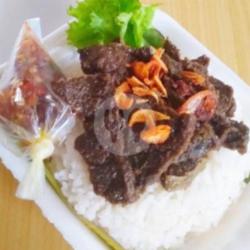 Nasi Paru Bakar Sambal Lalapan