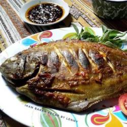 Ikan Bawal Laut Bakar Super