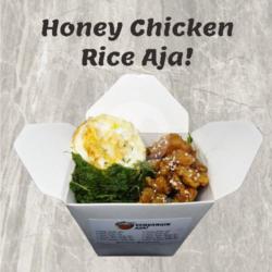 Honey Chicken Rice Aja!