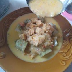 Lontong Sayur Ayam Goreng