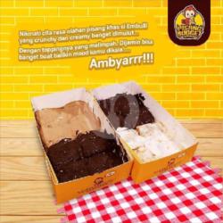 Pisang Nugget Varian Cappucino,choco Crunchy