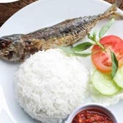 Nasi (rames) Ikan Kembung Layang