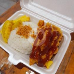 Nasi Ayam Saus Bbq