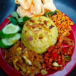 Nasi Kuning   Ati Ampela