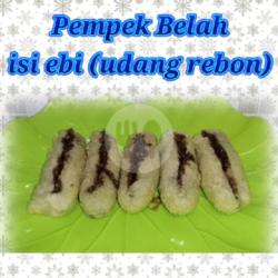 Pempek Belah Isi Ebi (udang Rebon)