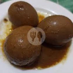 Paket Nasi Lalapan Telur Bacem   Minum