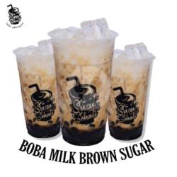 Boba Milk Brown Sugar (kecil)