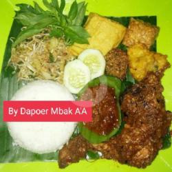 Nasi Kotak Ayam Bakar Kecap Sidopurno   Urap Sambel Gobyos