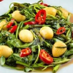 Cah Kangkung Telur Puyuh