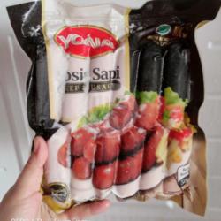 Yona Sosis Bakar Sapi Mini 12pcs