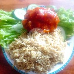 Nasi Kebuli Chicken Asam Manis