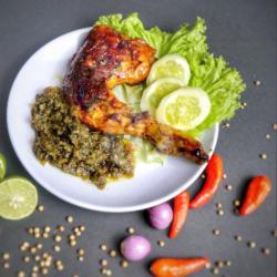 Ayam Bakar / Goreng Sambal Cabai Hijau