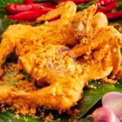 Ayam Bekakak Kremes Tanpa Nasi, Satu Ekor Utuh