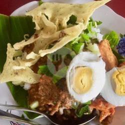 Nasi Pecel   Telor Asin