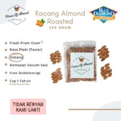 Kacang Almond Panggang 250gram