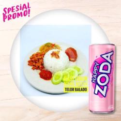 Paket Hemat Nu.telor Balado   Happy Zoda