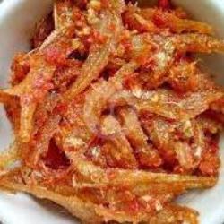 Nasi Ikan Bulu Ayam Goreng