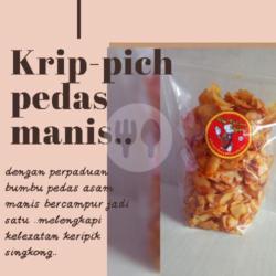 Keripik Singkong Pedas Manis 500 Gram / Setengah Kg