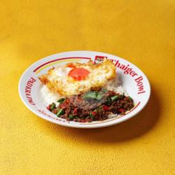 Basil Beef Single Egg