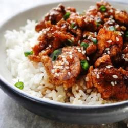 Nasi   Ayam Saos Teriyaki