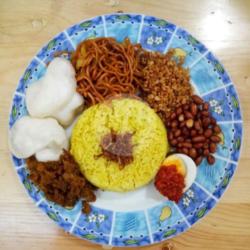 Nasi Kuning Rendang Vegetarian(halal)