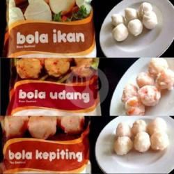 Bola Udang Bakar Isi (isi 3 Biji)