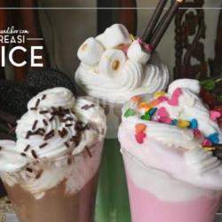 Pop Ice Milk Shake Variant Bisa Request