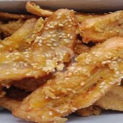 Pisang Goreng Wijen Crispy Box ( Sedang )