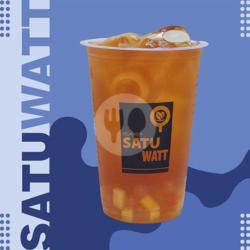 Orange Boba Tea