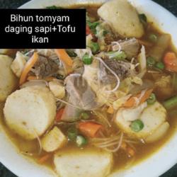 Bihun Tomyam Daging Sapi Tofu Ikan