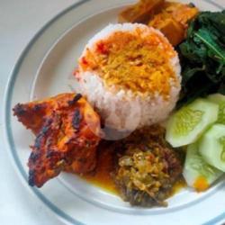 Ayam Bakar   Nasi   Pergedel