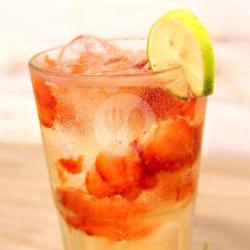 Strawberry Lime Squash