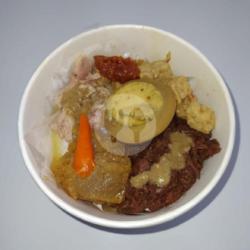 Gudeg Bowl   Ayam Kampung Suwir   Telor Bebek