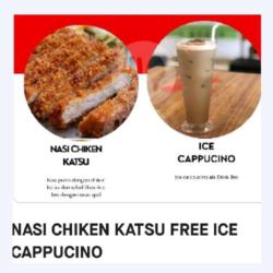 Nasi Chiken Katsu Ice Cappucino