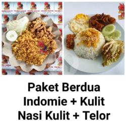 Indomie Kulit Dan Nasi Kulit Telor