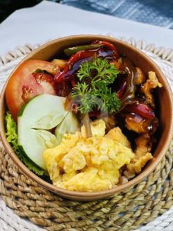 Rice Bowl Jumbo Chicken Black Pepper