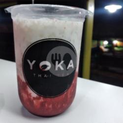 Boba Fresh Milk Red Velvet (medium Cup)