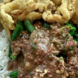 Nasi   Pecel Jamur Krispy