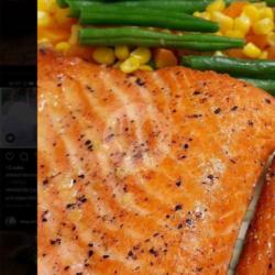 Salmon Steak Grill