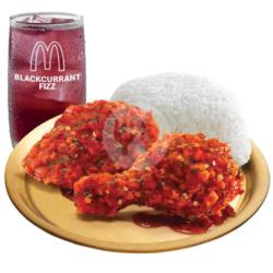 Panas 2 Rice Ayam Spicy Mcd Thai Sweet Chili, Lrg