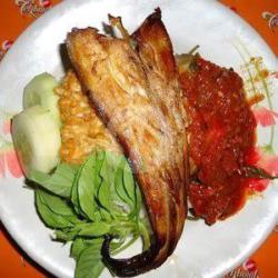 Sego Sambel Ikan P (pari)