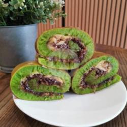 Gulung Pandan Coklat Pisang Keju