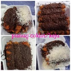 Pisang Keremes Renyah Plus Toping Coklat Keju