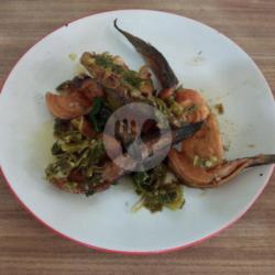 Ikan Gabus Asin Sambal Ijo