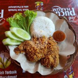 Paket Ayam Geprek Saos Barbeque Spicy