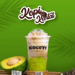 Alpukat Kocok Kopi Kental