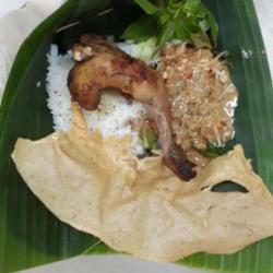 Nasi Pecel   Ayam Goreng