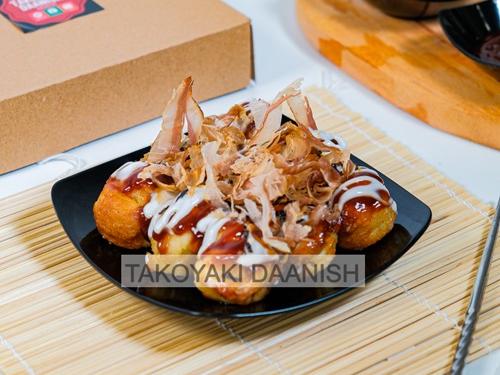 Takoyaki Daanish Okonomiyaki Nasi Goreng Coffee And Milk, Gg Senang Hati